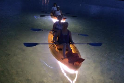 night paddleboard tours
